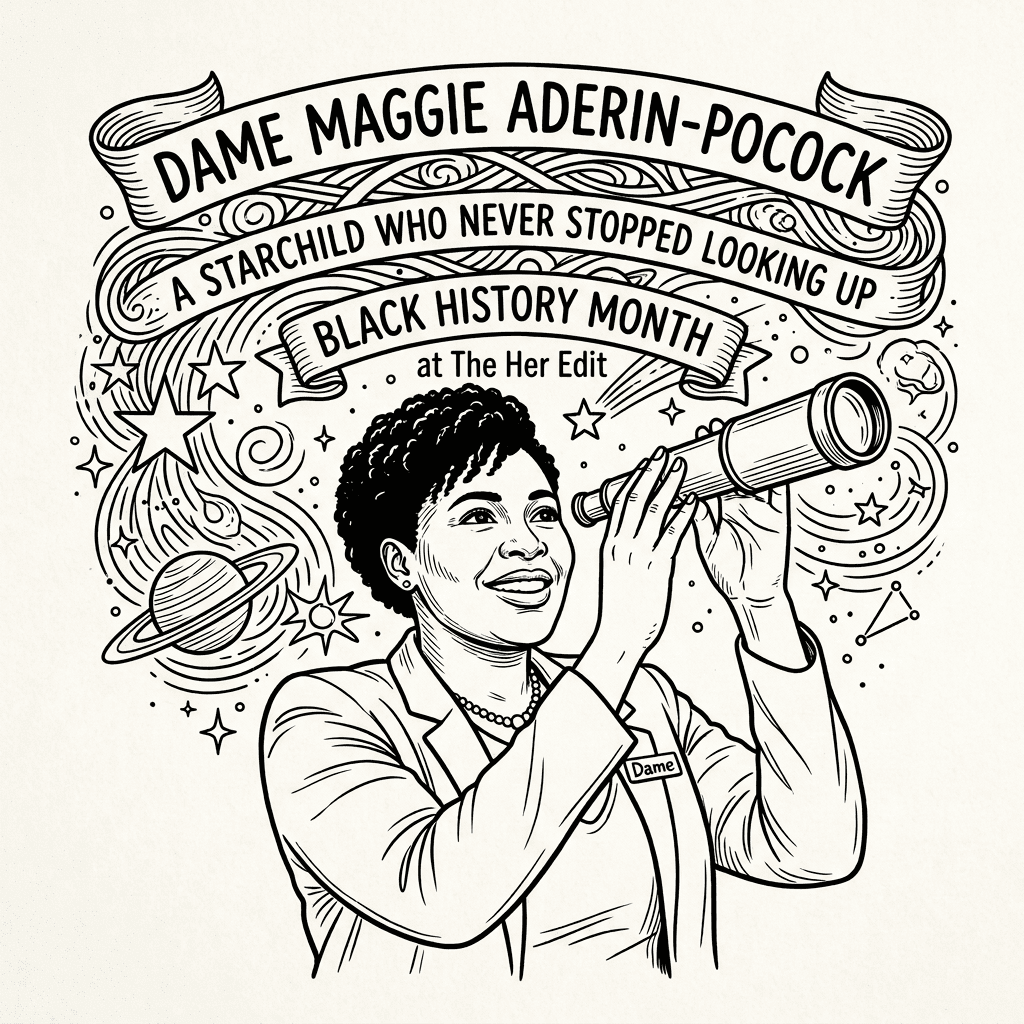 Dame Maggie Aderin-Pocock: A Star child Who Never Stopped Looking Up
